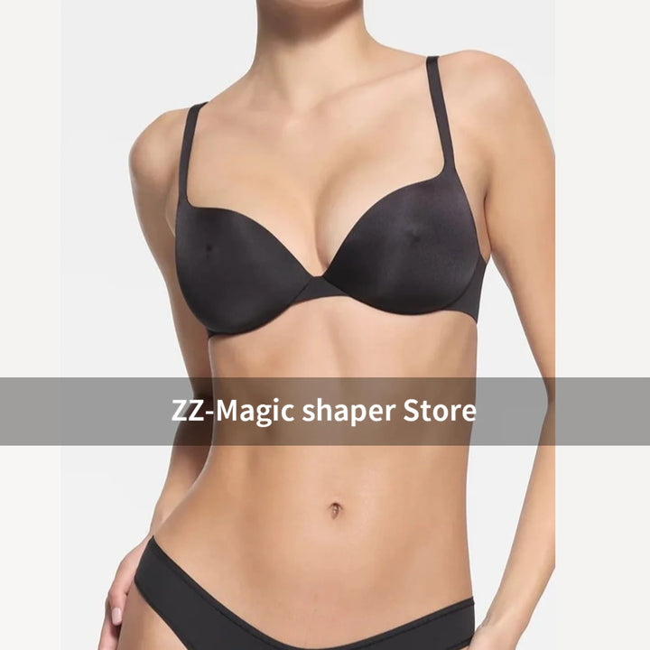 Longline Wireless Expandable Cup Bra Tummy Control Underwear Corset Waist Trainer Sexy Body Shape Push Up Breathable Lingerie