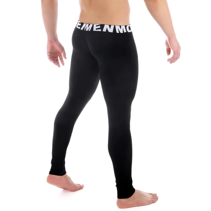 CLEVER-MENMODE Thermal Underwear Men's Sexy Penis Pouch Thermo Long Johns Pants Modal Leggings Bottoms Warm Pants Elastic