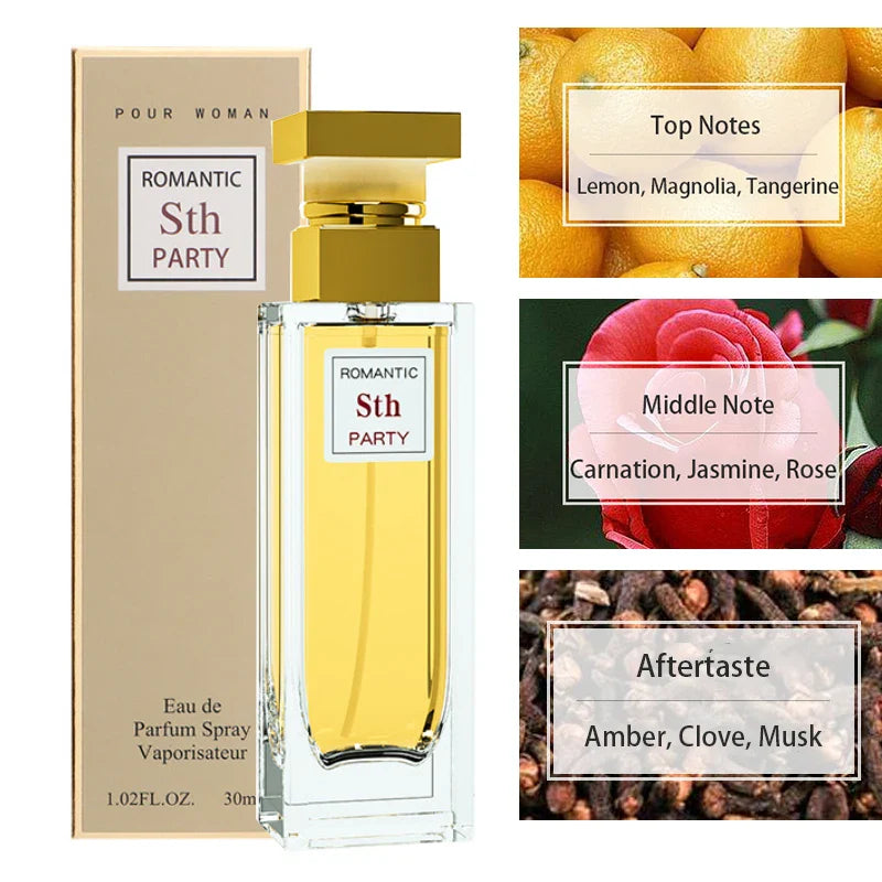 30ML Women's Perfume โ Rose Fragrance