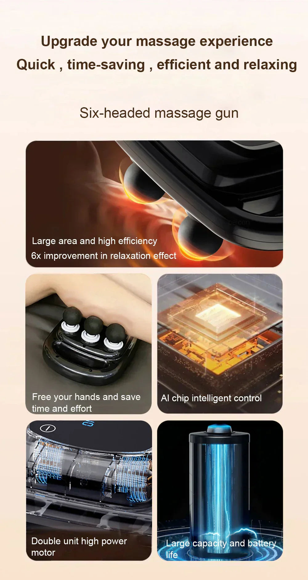 Powerful Fascia Gun Massager