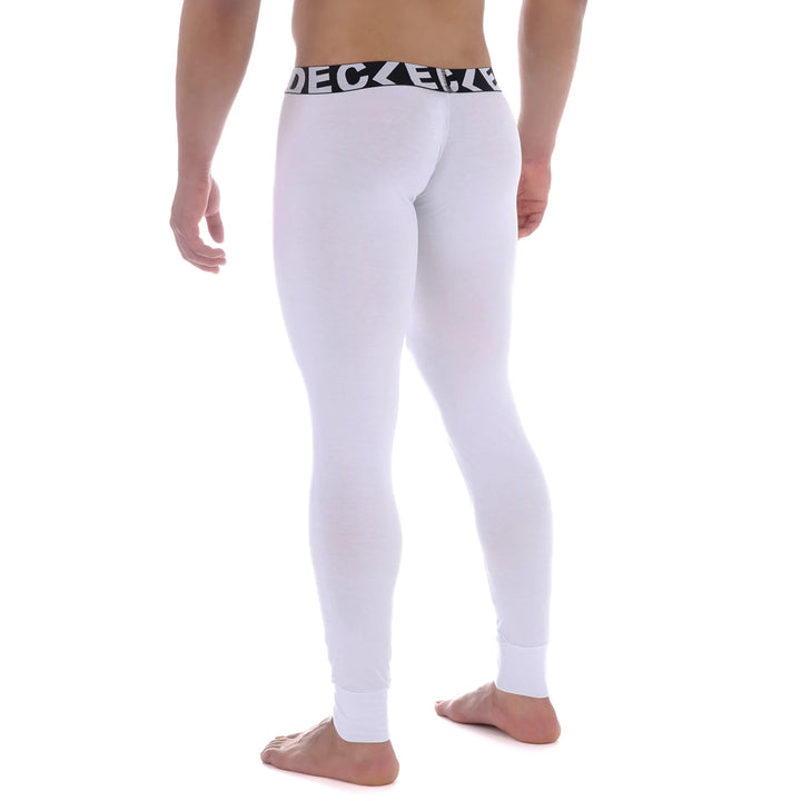 CLEVER-MENMODE Thermal Underwear Men's Sexy Penis Pouch Thermo Long Johns Pants Modal Leggings Bottoms Warm Pants Elastic