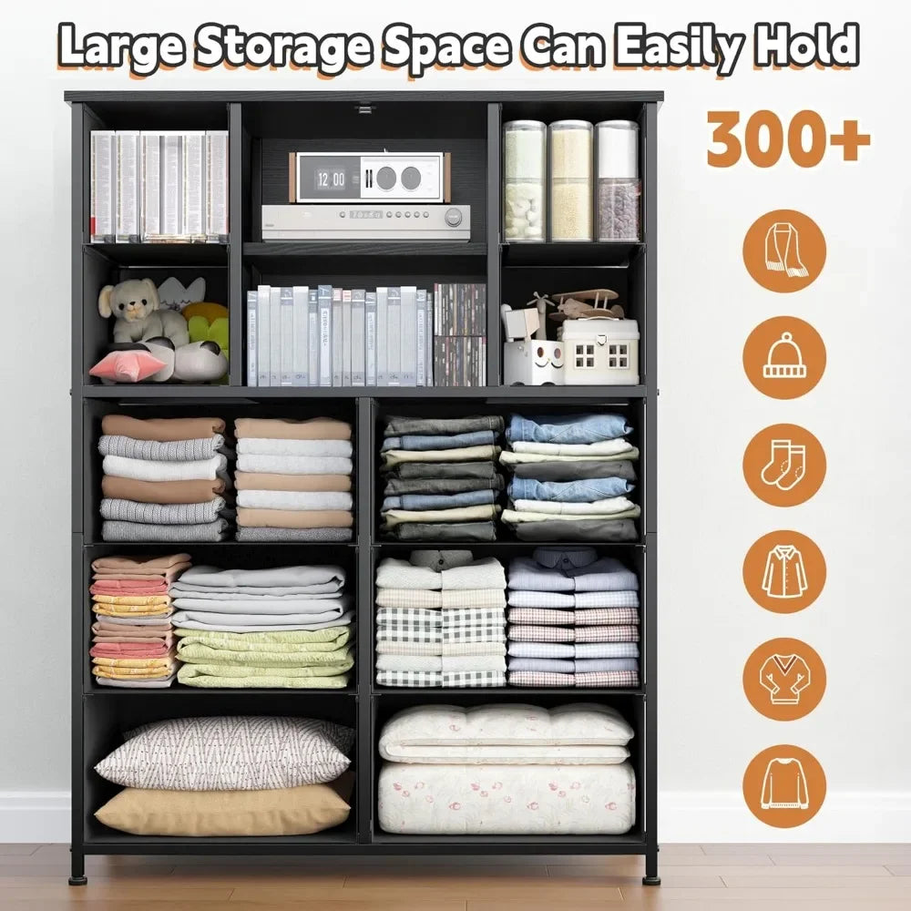 Tall Dresser with Mesh Door