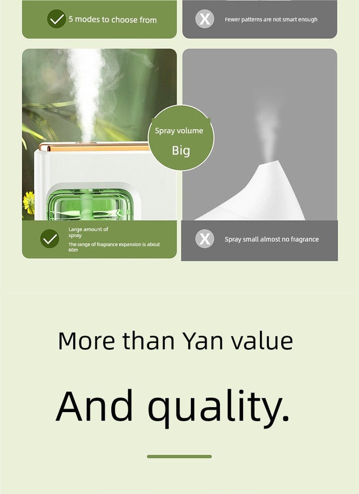 Perfume Machine Automatic Spray Aerosol Dispenser Domestic Aroma Diffuser Fragrance Machine Cachin Aroma Diffuser Ultrasonic Aroma Diffuser Fragrance