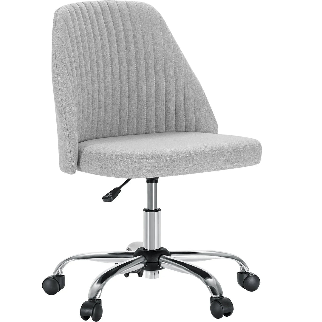 JHK Armless Vanity Swivel Chair