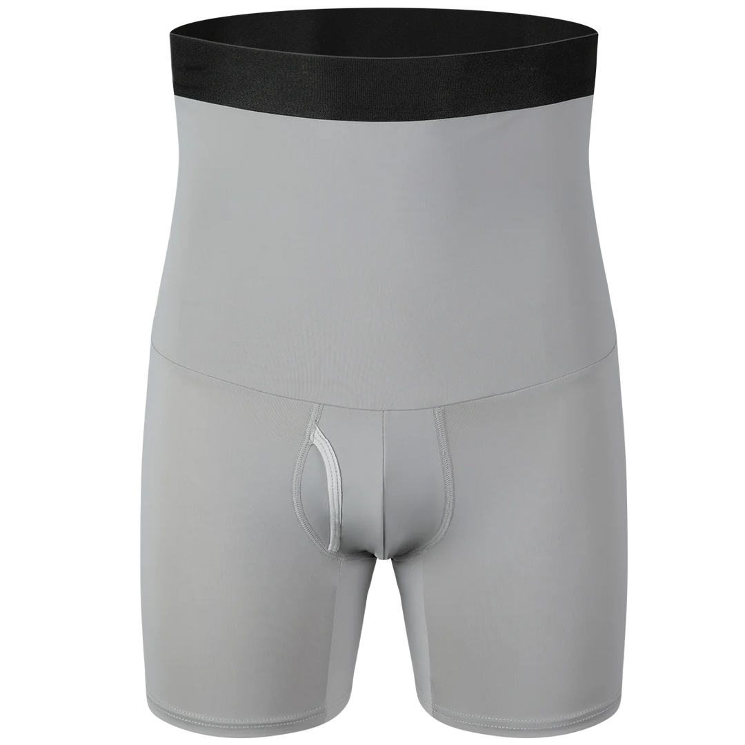 Men Body Shaper High Waist Control Panties Underwear Boxer Briefs Tummy Shaping Shorts Slimming Trainer Compression Shapewear