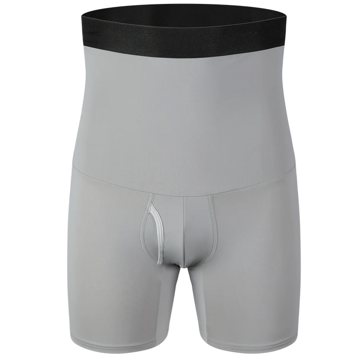 Men Body Shaper High Waist Control Panties Underwear Boxer Briefs Tummy Shaping Shorts Slimming Trainer Compression Shapewear