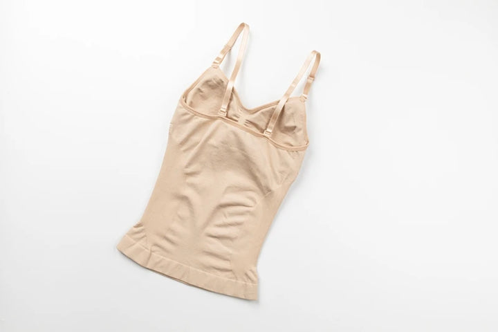 Body Shaper Soft New Slimming Tank Removable Pad Cami Tank Top Comfortable Plus Size Women Shapewear Padded Vest Dropship