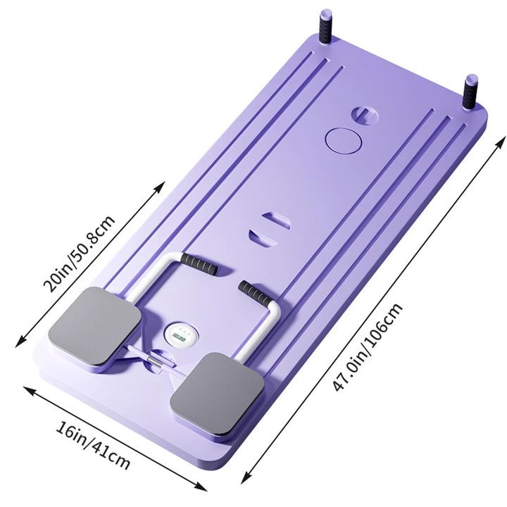 Multifunctional Fitness Board Exercise Machine Non Slip Abdominal Board Foldable Push Up Board for Full Body Workout