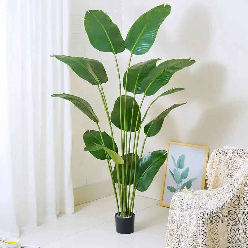 Artificial Banana Tree Leaves