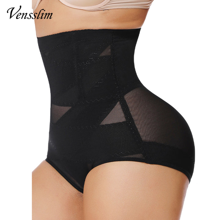Women Butt Lifter Shapewear High Waist Double Tummy Control Panties Waist Trainer Body Shaper Slimming Seamless Underwear Briefs