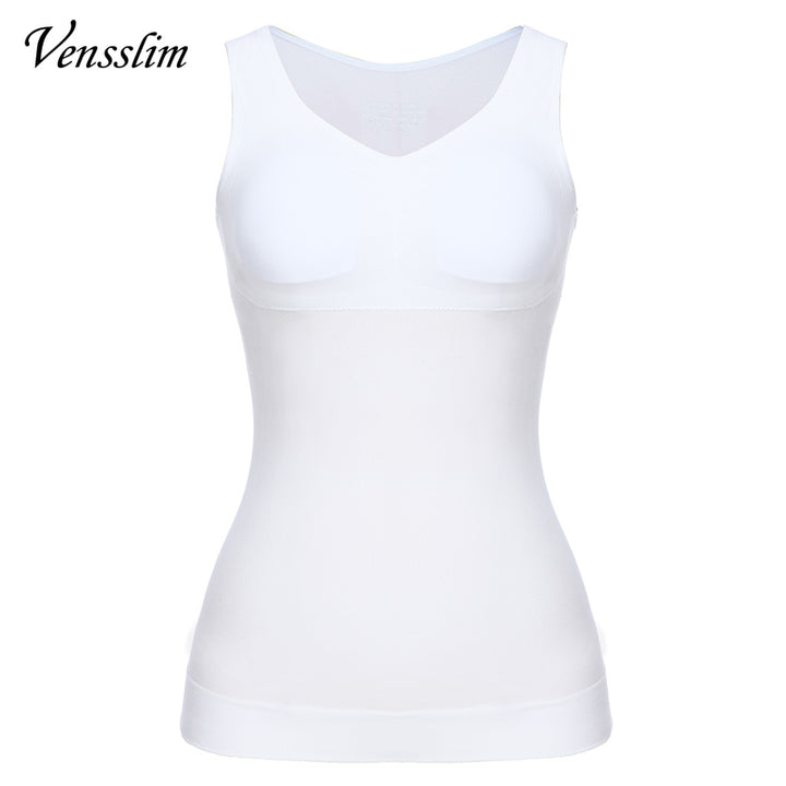 Slim Up Lift Plus Size Bra Tank Top Women Body Shaper Removable Body Shapers Underwear Slimming Corset Shapewear Sexy Shapers