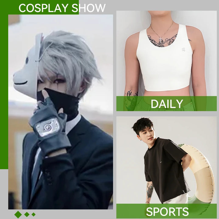 Pullover Chest Binder Flat Slim Breast Binder No Metal Trans Binder Sportswear FTM Lesbian Bra For Woman