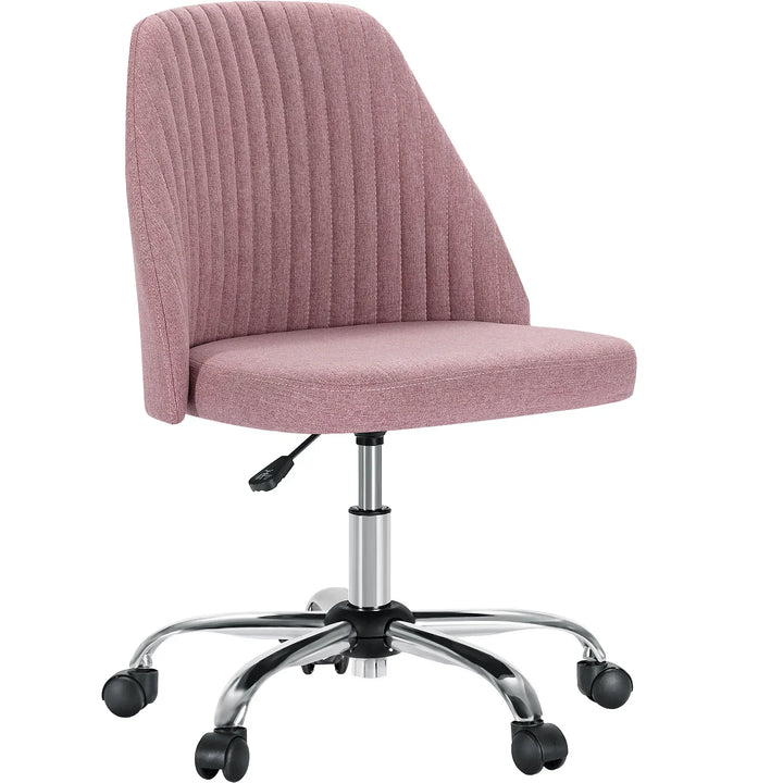 JHK Armless Vanity Swivel Chair