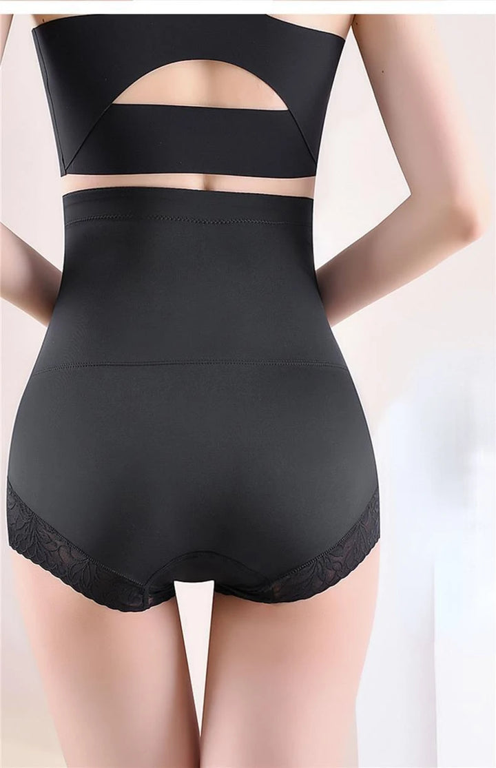 Seamless Postpartum Slim Butt Lifter Brief Women High Waist Panties Unique Fiber Lace Shaper Fat Burning Tummy Control Underwear