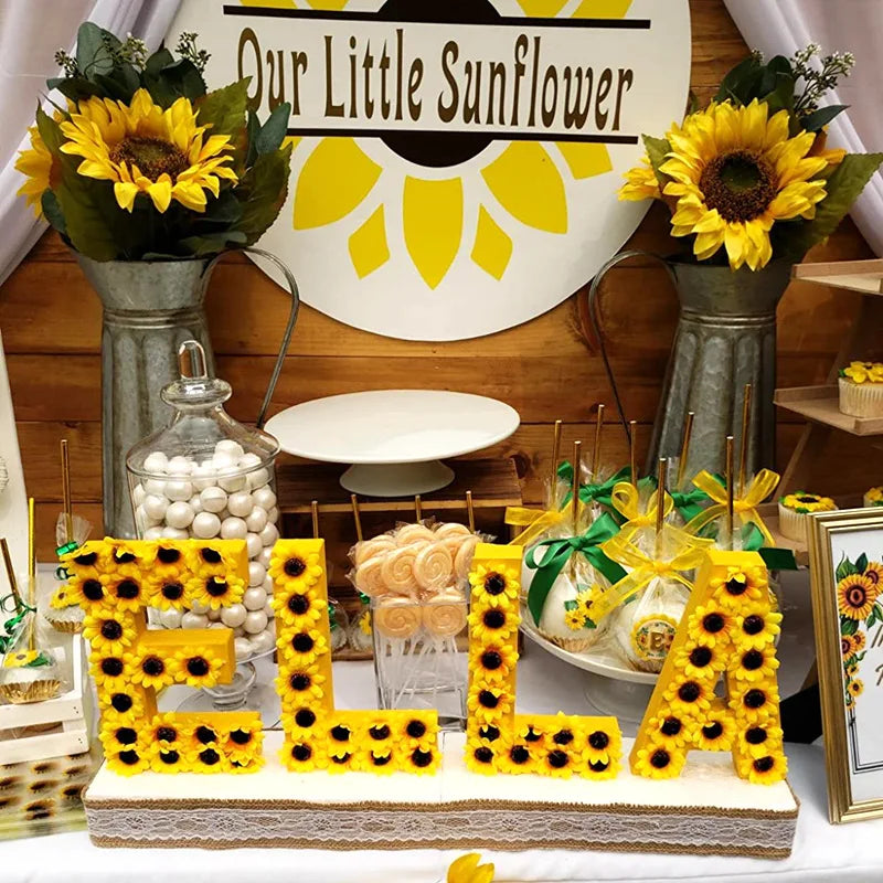 Mini Artificial Sunflower Heads