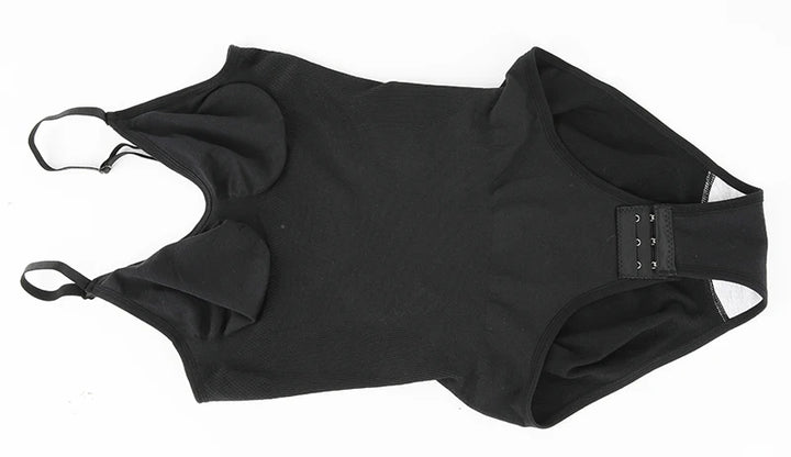 Low Back Bodysuits Shapewear for Women Open Crotch Body Shaper Seamless Tummy Control Push Up Corset Tank Top Backless Underwear