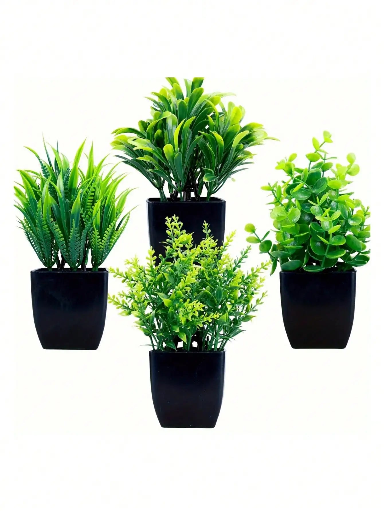 Mini Artificial Eucalyptus Plant Décor
