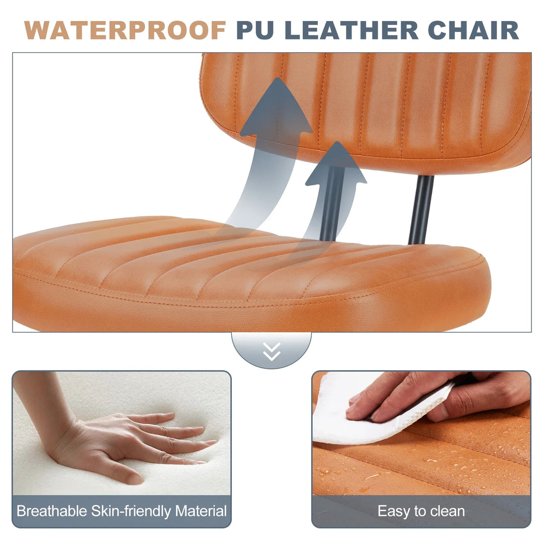 JHK Armless Swivel Office Chair