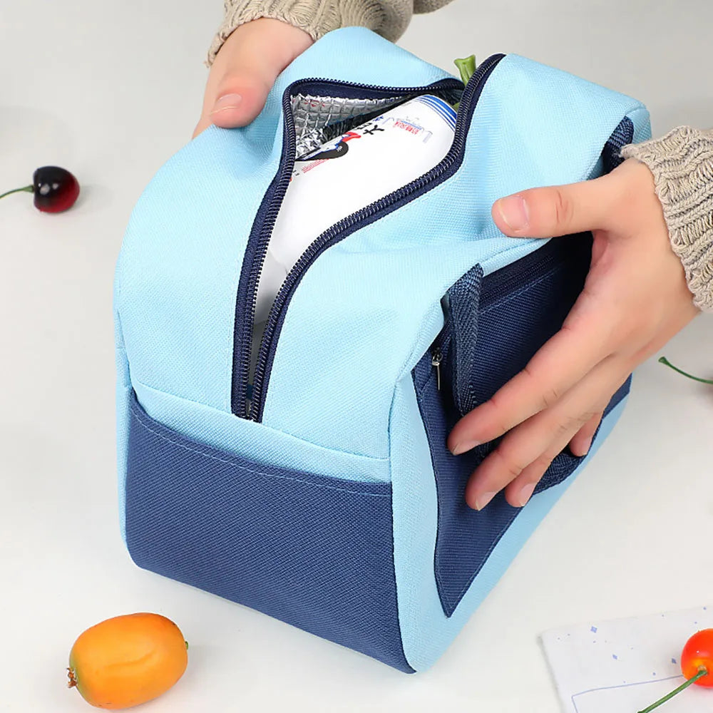 Thermal Bag Food Storage bag Student lunchbox cool bag for Children Food Container for Kids School small Thermal Lunch food Bag