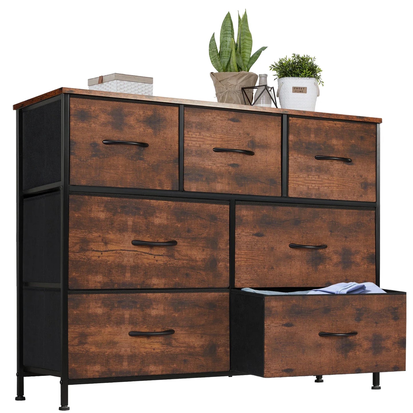 Modern Wooden Dresser with Drawers