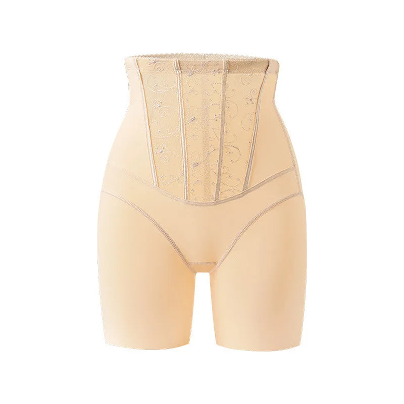 1pcs Seamless Belly Shaping Briefs Embroidery Lifting Hip Pants Slimming Panties Women Potent Shaper Underwear Safety Panty