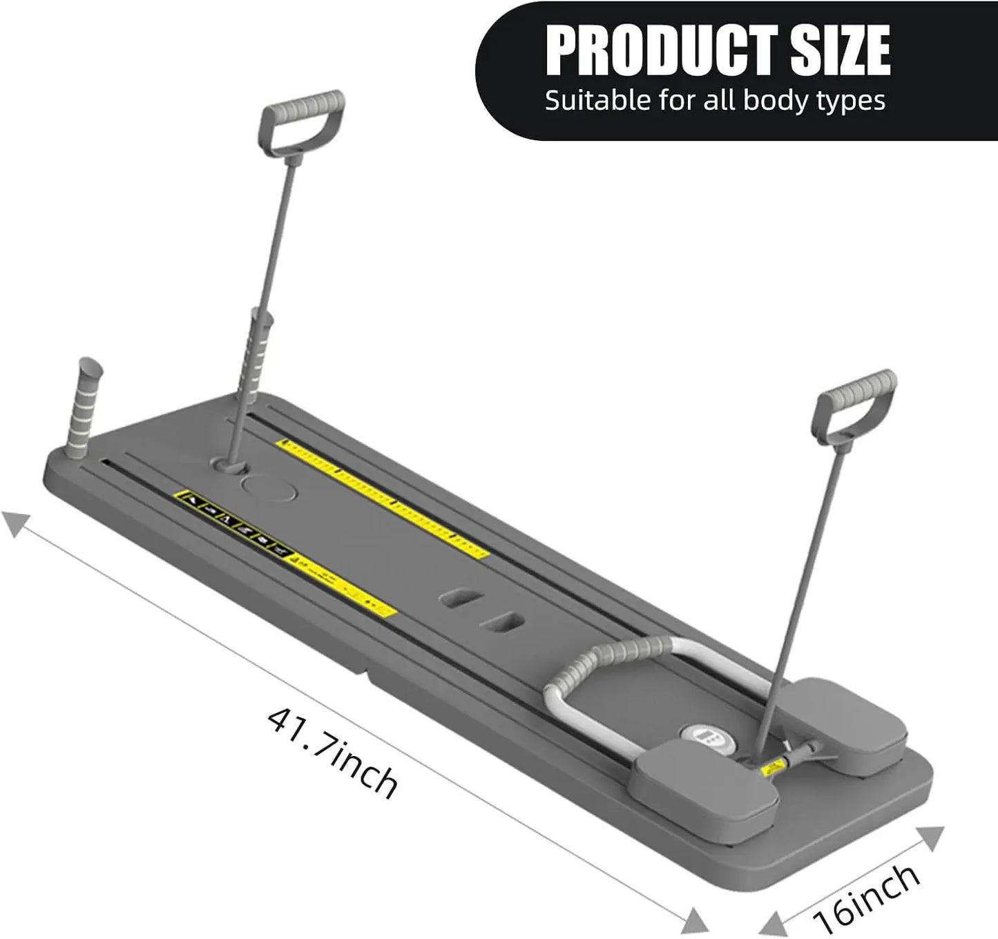 Multifunction Abdominal Board Exercise Push Up Board Fitness Plate Automatic Rebound Full Body Workout Pilate Home Fitness Shape