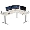 Electric L-Shaped Standing Desk