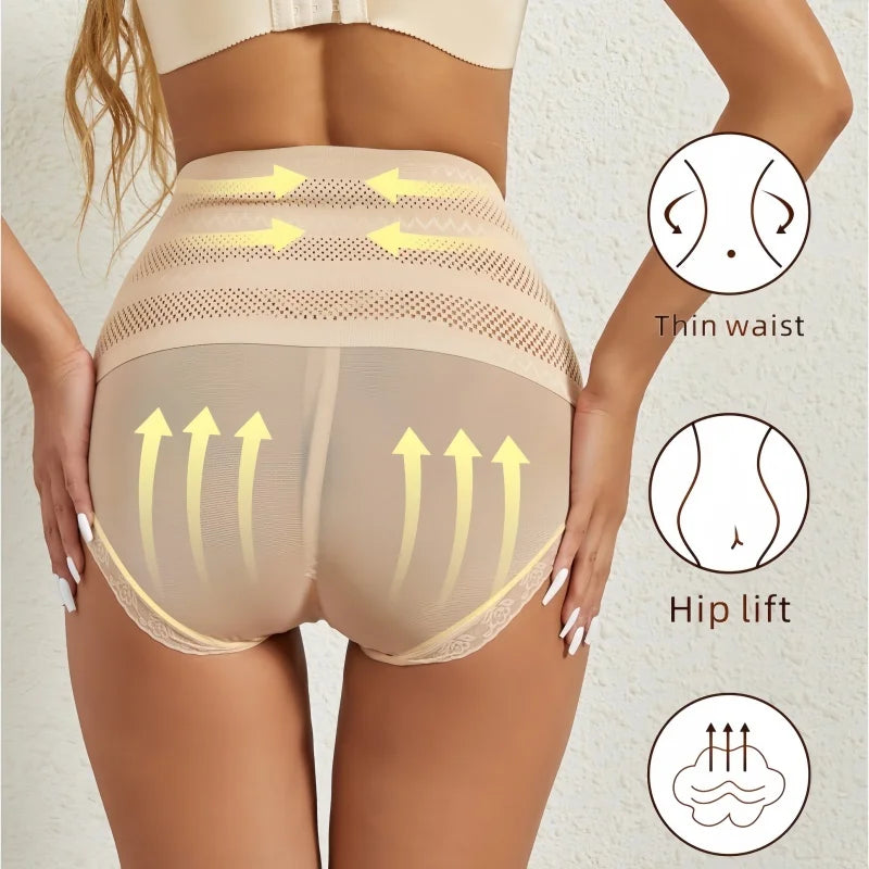 1PC Women's Bodyshaper Panties Belly Tightening Pants Body Lifting High Rise Tummy Control Hip Bottom Underwear Sexy Lingerie