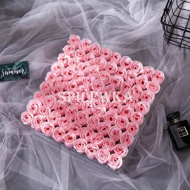 Three-Layer Artificial Rose Set
