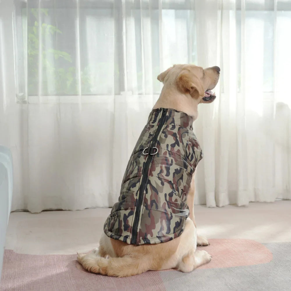 Camouflage Winter Dog Jacket