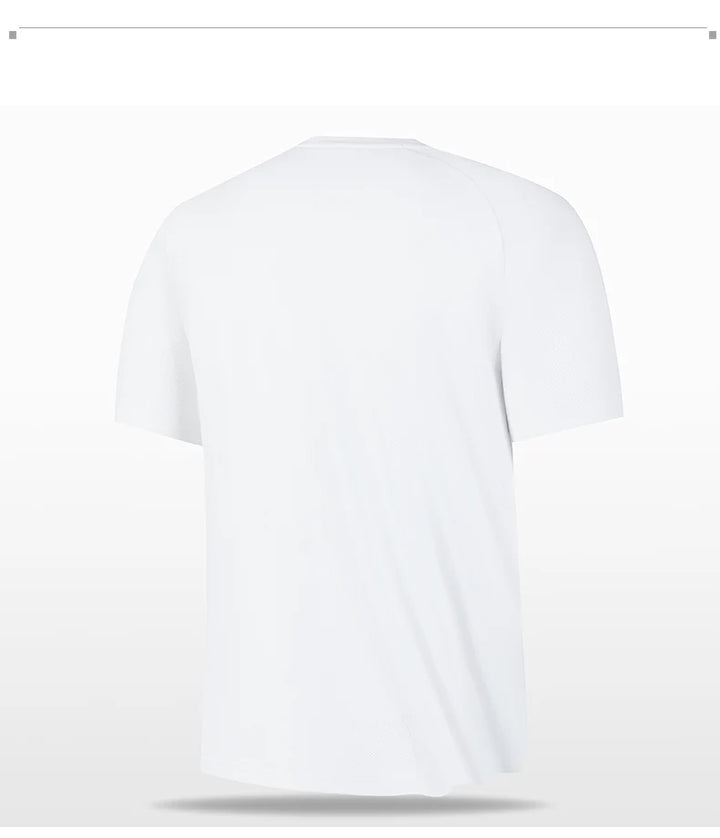 High quality men breathable fast drying running sports fitness breathable comfortable short sleeve T-shirt casual light Gym Tops
