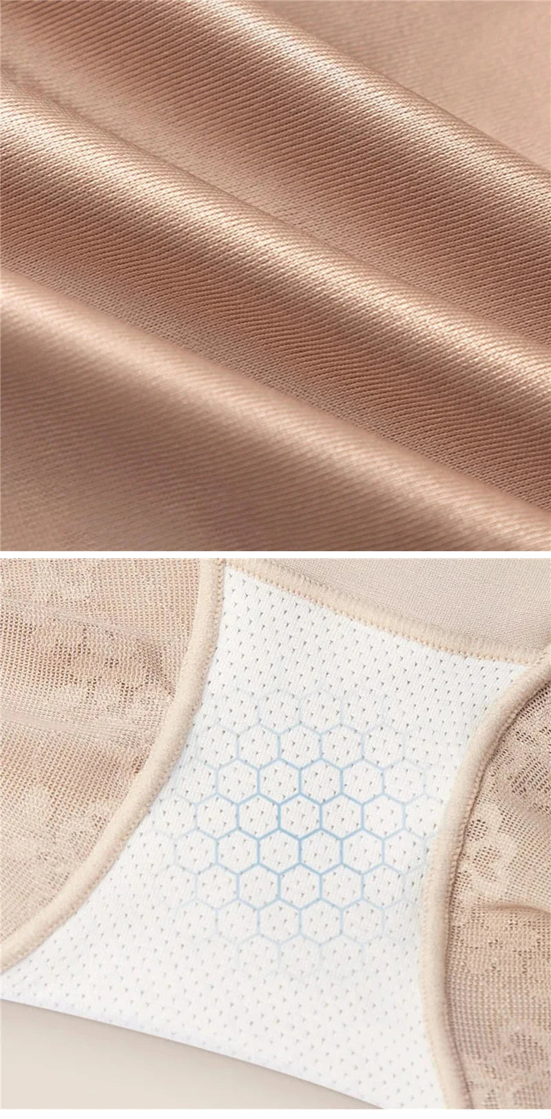 Women High Waist Control Panties Seamless Shapewear Briefs With Lace Slimming Shorts Flat Belly Shaping Postpartum Underwear