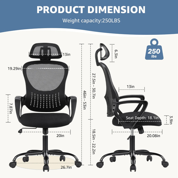 JHK Ergonomic Rocking Gaming Chair