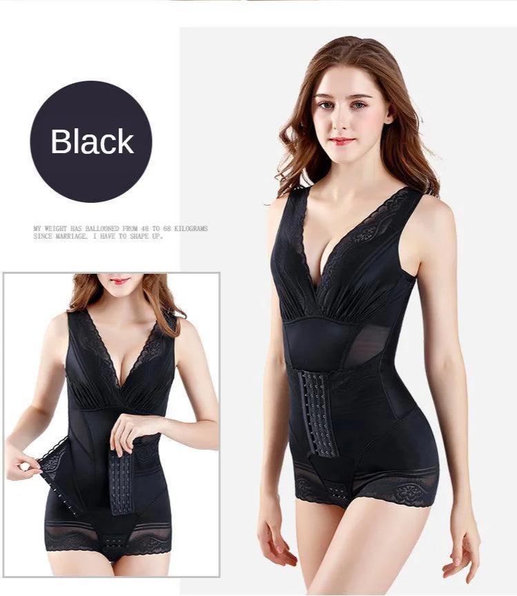 Women's Bustier Corset Waist Trainer Sharpening Body Shaper Fajas Sexy Lingerie Clothes Slim Underwear Bodysuits Modeling Strap