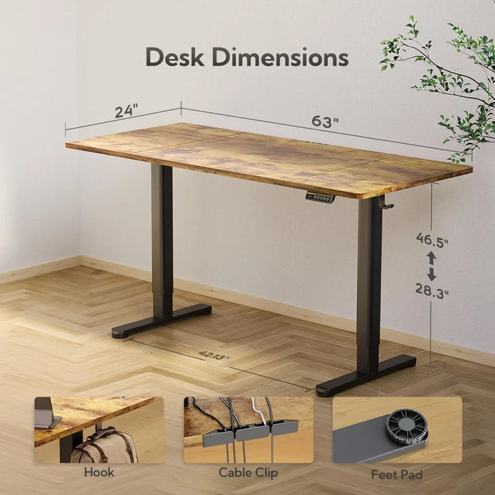 Electric Standing Desk Adjustable Height