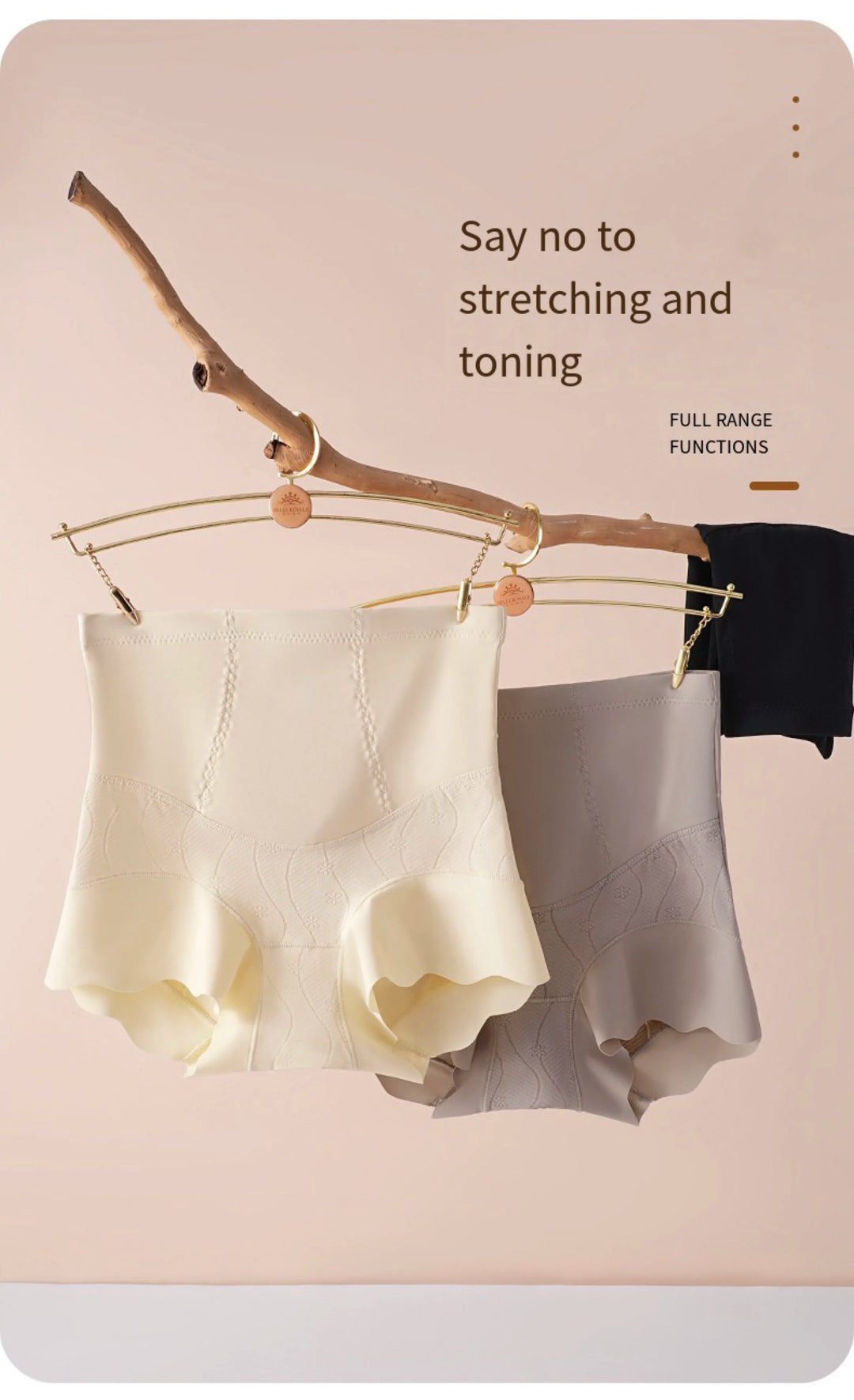 1pcs Women No Trace Mid Waist Shaping Briefs Breathable Body Shaper Slimming Underwear Butt Lifter Control Panties Shapewear