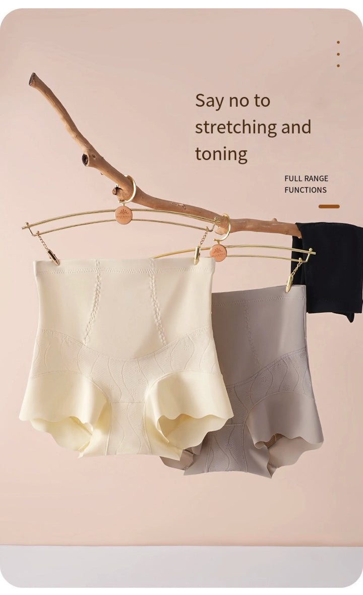 1pcs Women No Trace Mid Waist Shaping Briefs Breathable Body Shaper Slimming Underwear Butt Lifter Control Panties Shapewear