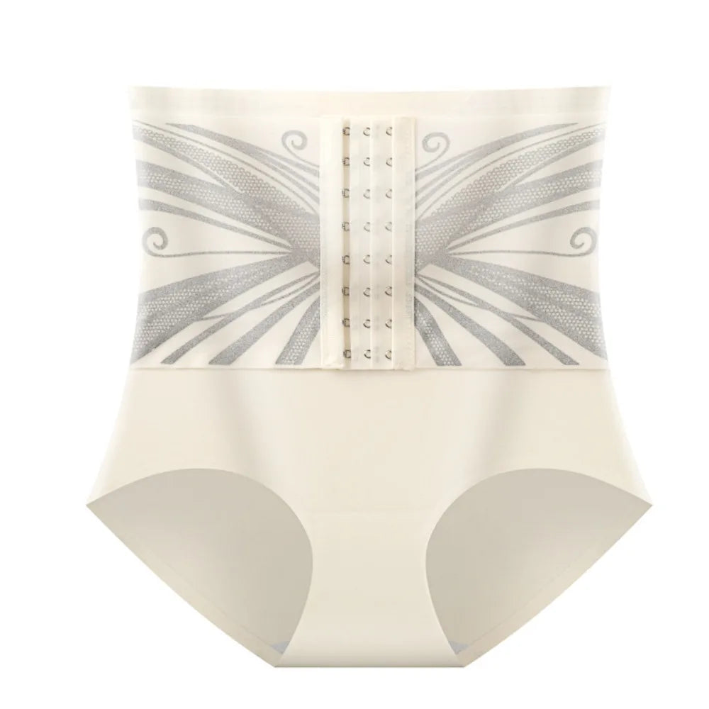 High Waist Slimming Shaping Panties Buckle Shapewear Postpartum Body Shaper Belly Contracting Lingerie Butt Lifting Briefs