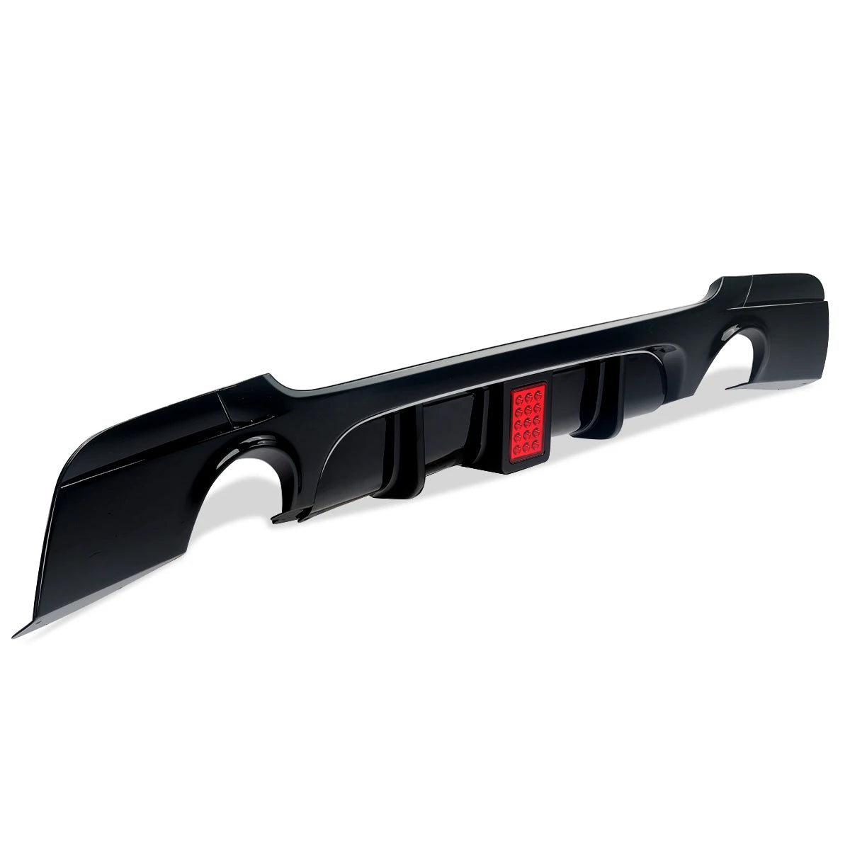 MAGICKIT For BMW 3Series E92 E93 330I M Sport Bumper Rear Bumper Diffuser Lip Shiny Black Bodykits CAR Accessories Gloss Black