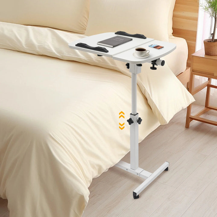 Adjustable Rolling Laptop Table Stand