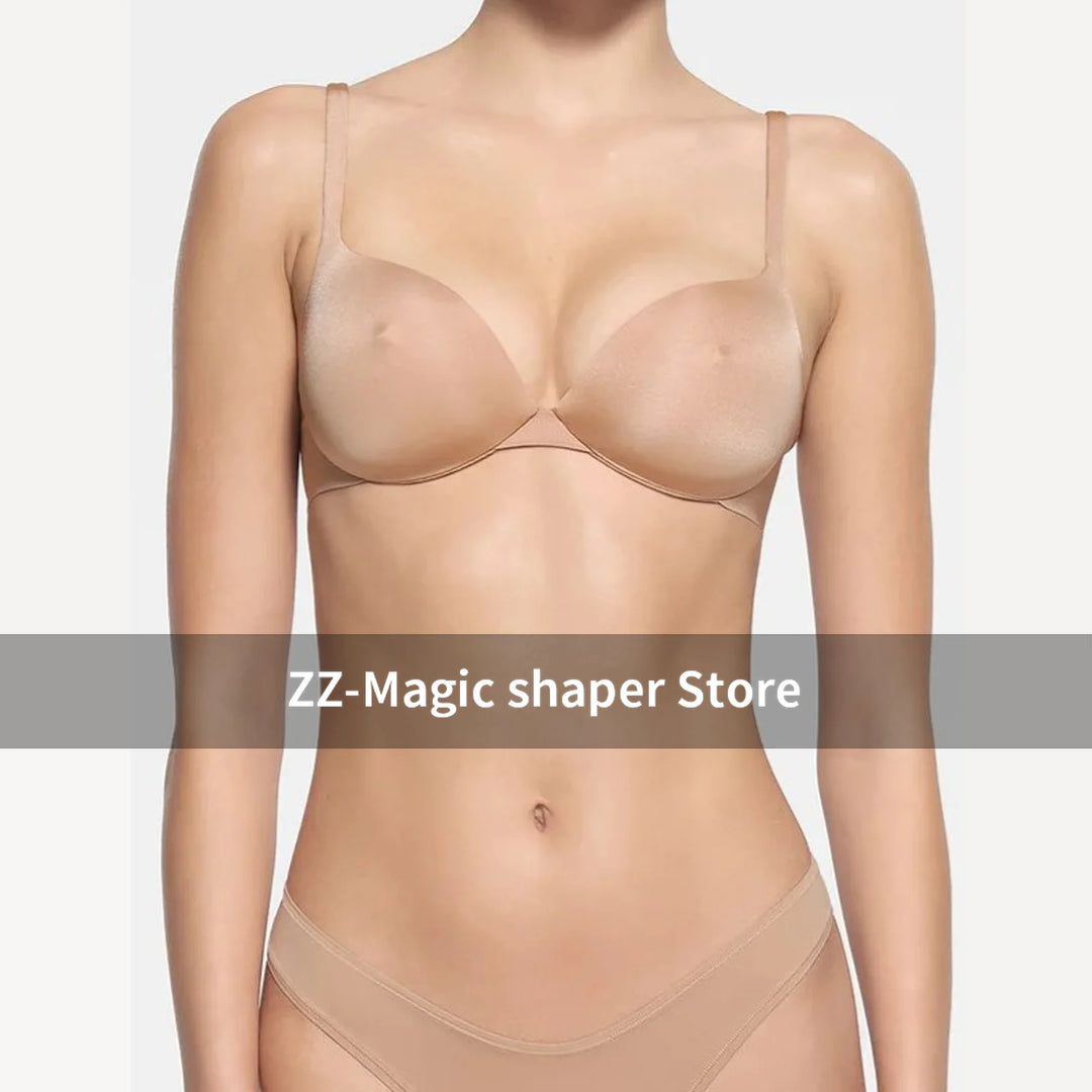 Longline Wireless Expandable Cup Bra Tummy Control Underwear Corset Waist Trainer Sexy Body Shape Push Up Breathable Lingerie