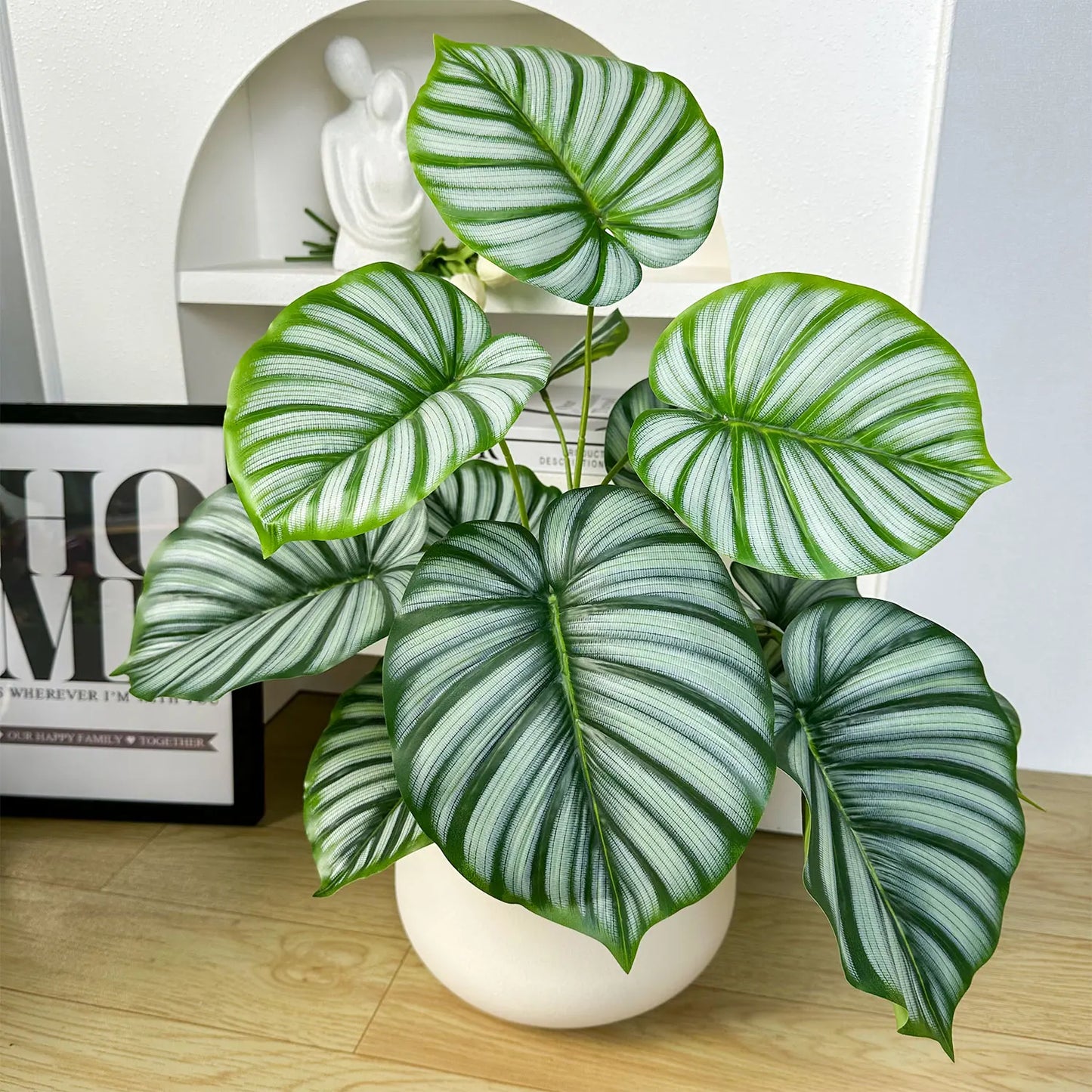 Artificial Monstera Palm Tree