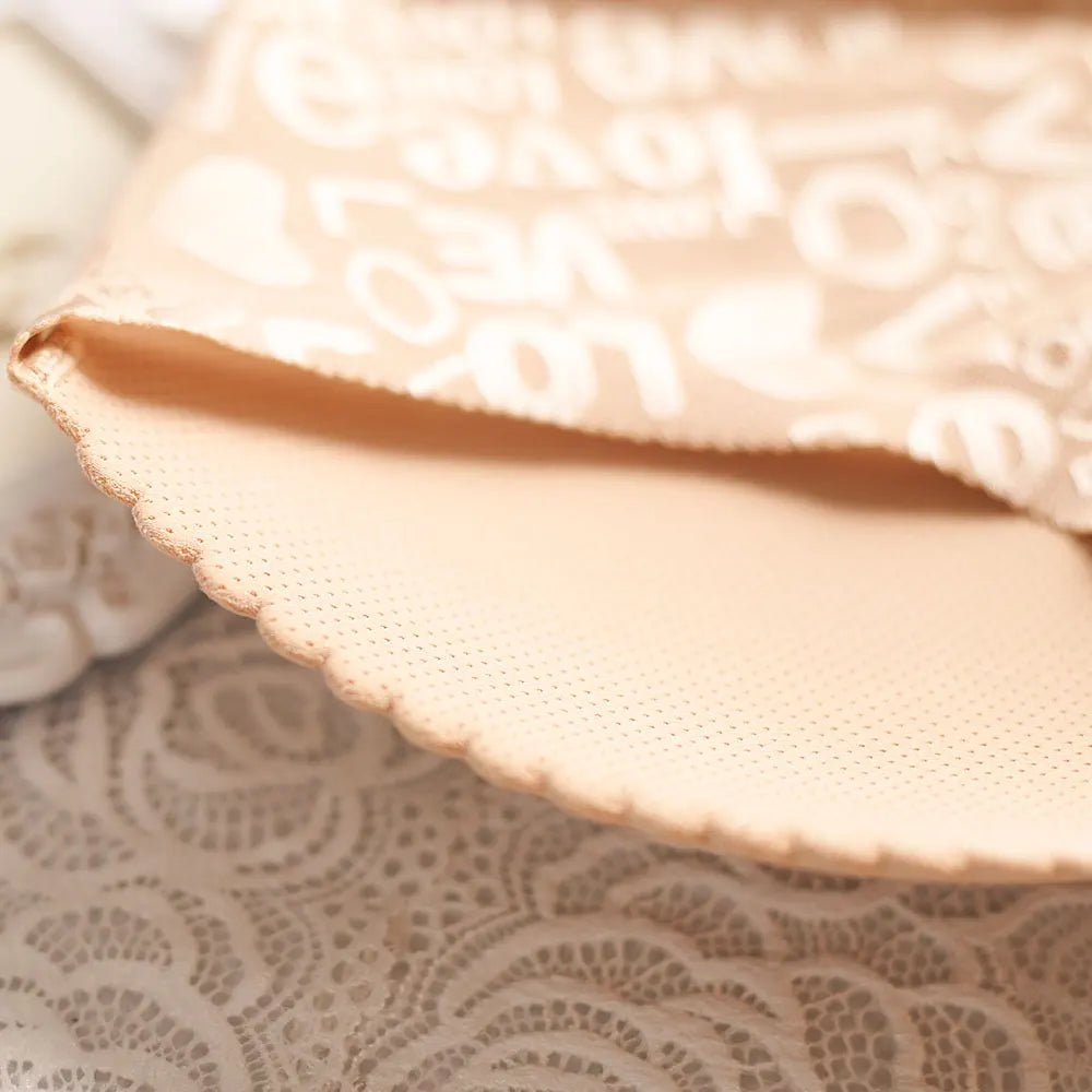 Women Sexy Buttocks Shapewear Fake Ass Letter Panties Triangle Butt Lift Panty Peach Booty Enhancer Underwear Hip Padded Briefs