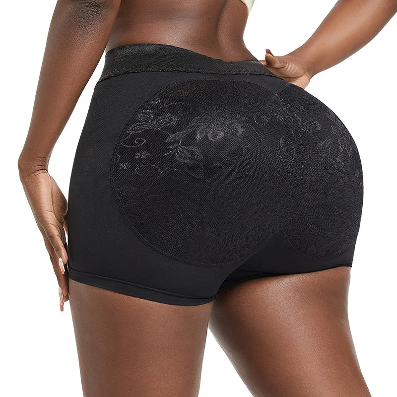Shapewear Women Butt Pad Control Panties Fake Butt Lifter Hourglass Padded Booty Enhancer Brief Lingerie Shaper Shorts
