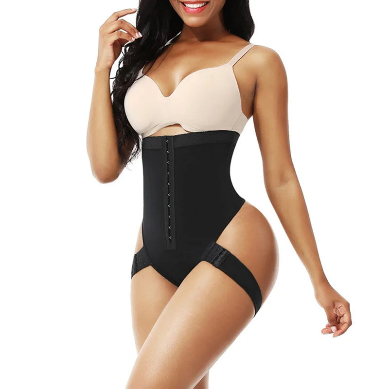 High Waist Abdomen Butt Lifter Control Panties Brief Booty Lift Seamless Shapewear Slimming Pulling Underwear Body Shaper