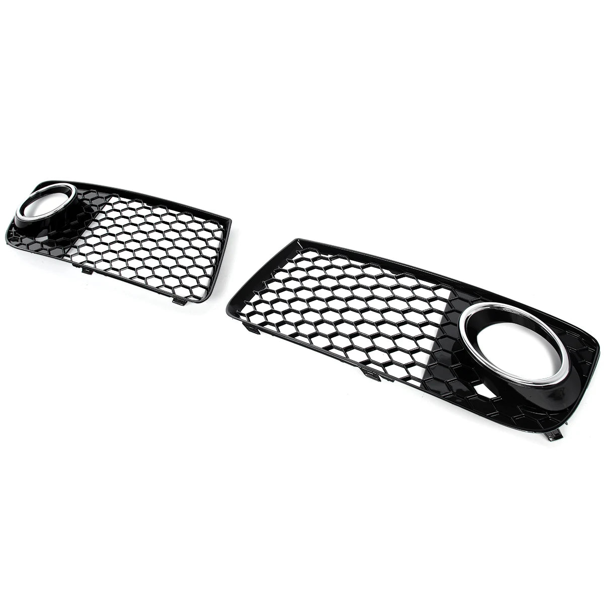 For Audi TT MK2 8J Front Bumper Fog Light Grills Grille Honeycomb Mesh Fog Light Lamp Cover 2010 2011 2012 2013 2014 8J0807682J