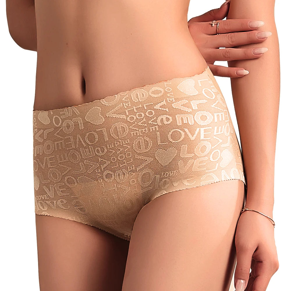 Women Sexy Buttocks Shapewear Fake Ass Letter Panties Triangle Butt Lift Panty Peach Booty Enhancer Underwear Hip Padded Briefs