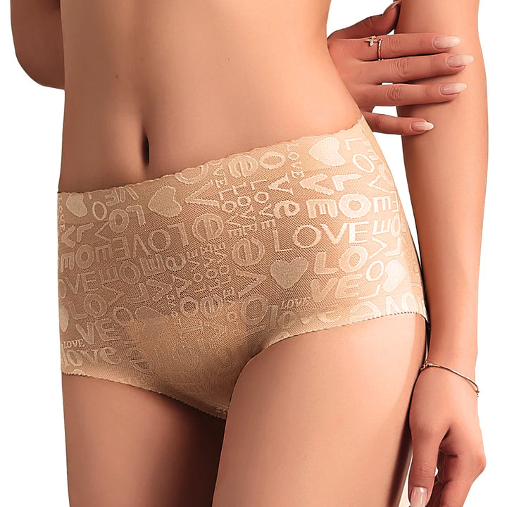 Women Sexy Buttocks Shapewear Fake Ass Letter Panties Triangle Butt Lift Panty Peach Booty Enhancer Underwear Hip Padded Briefs