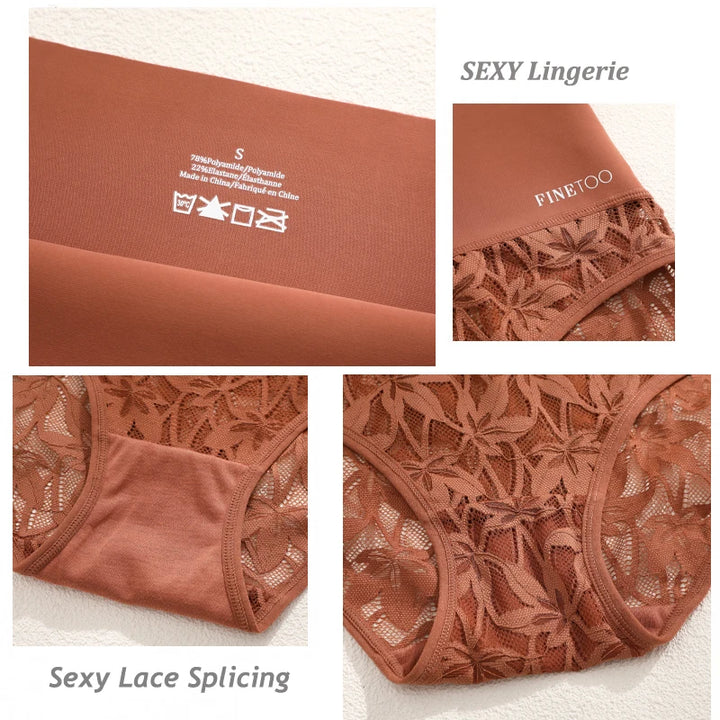 2PCS/Set Women High Waist Shapewear Panties Seamless Slimming Briefs Female Butt Lifter Tummy Underwear Hollow Breathable Panty