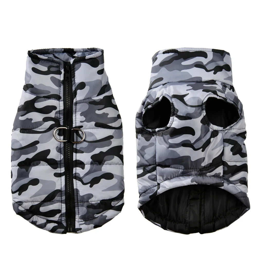 Camouflage Winter Dog Jacket